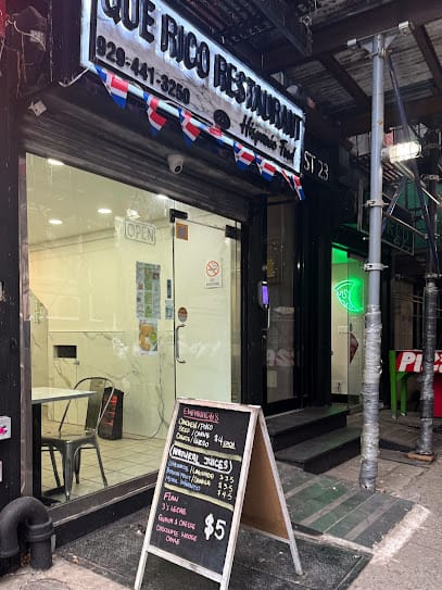 Que Rico Restaurant - Dominican Restaurant